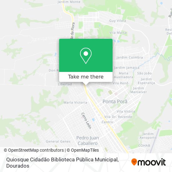 Quiosque Cidadão Biblioteca Pública Municipal map