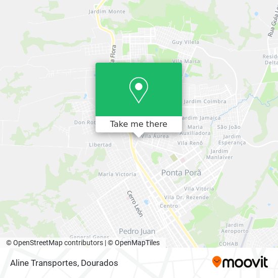 Aline Transportes map