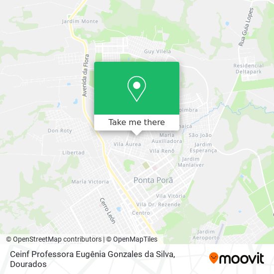 Ceinf Professora Eugênia Gonzales da Silva map