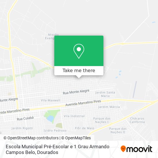 Escola Municipal Pré-Escolar e 1 Grau Armando Campos Belo map