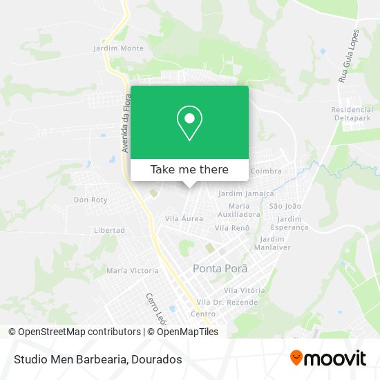 Studio Men Barbearia map