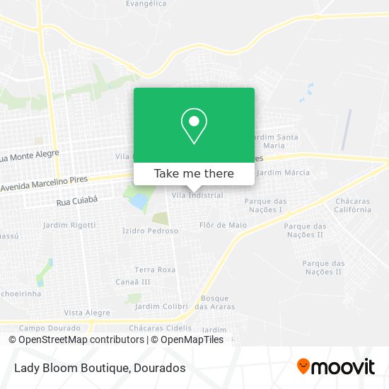 Lady Bloom Boutique map