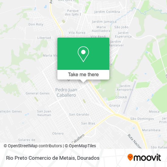 Rio Preto Comercio de Metais map