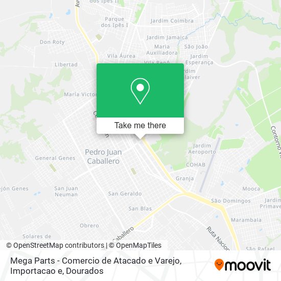 Mega Parts - Comercio de Atacado e Varejo, Importacao e map