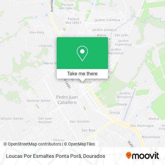Loucas Por Esmaltes Ponta Porã map
