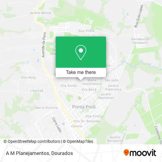 A M Planejamentos map