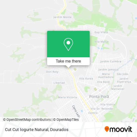 Cut Cut Iogurte Natural map