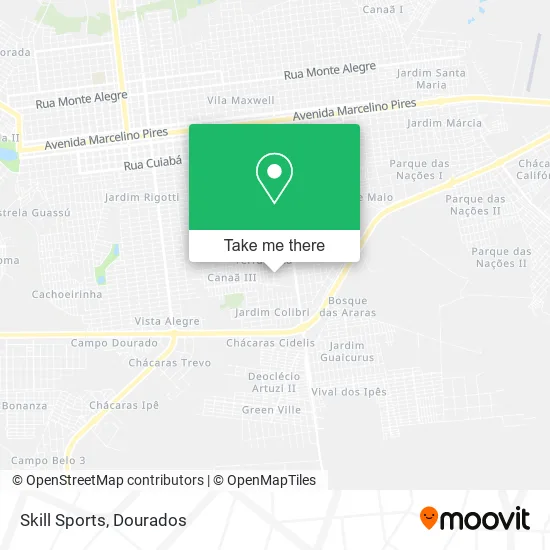 Skill Sports map