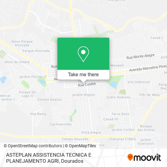 ASTEPLAN ASSISTENCIA TECNICA E PLANEJAMENTO AGRI map