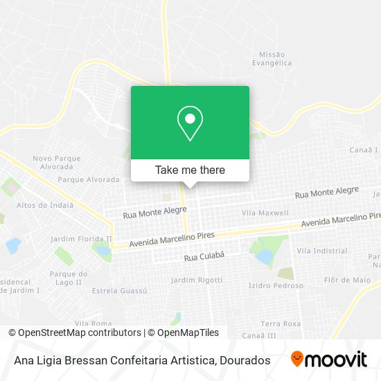Ana Ligia Bressan Confeitaria Artistica map