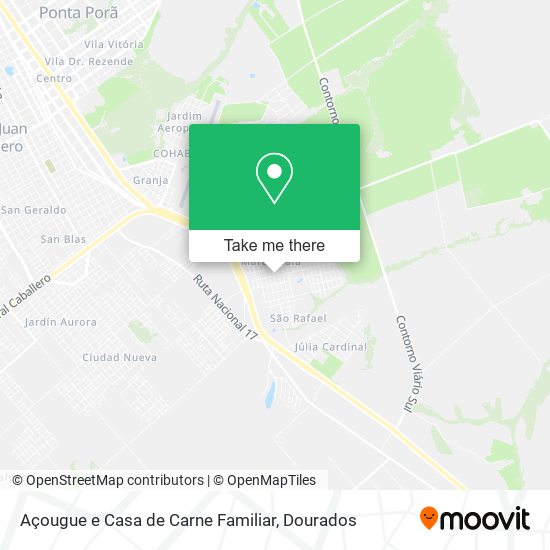 Açougue e Casa de Carne Familiar map