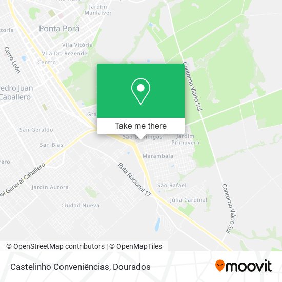 Castelinho Conveniências map