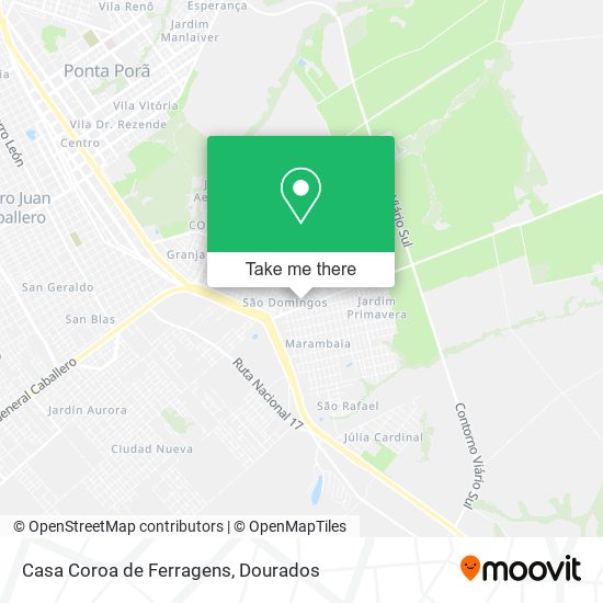 Casa Coroa de Ferragens map