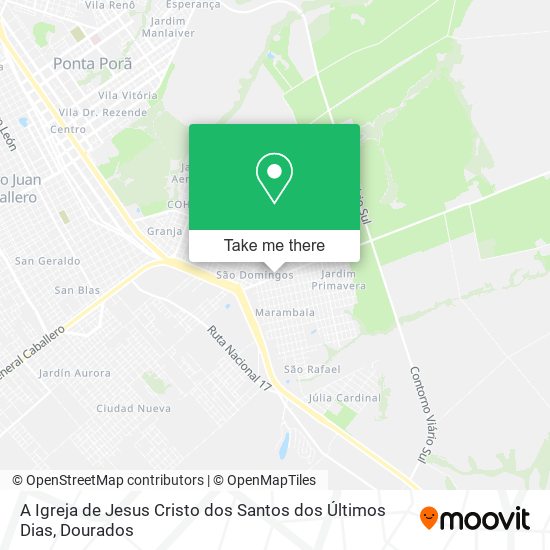 A Igreja de Jesus Cristo dos Santos dos Últimos Dias map