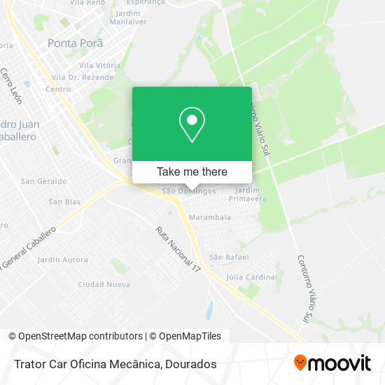 Trator Car Oficina Mecânica map