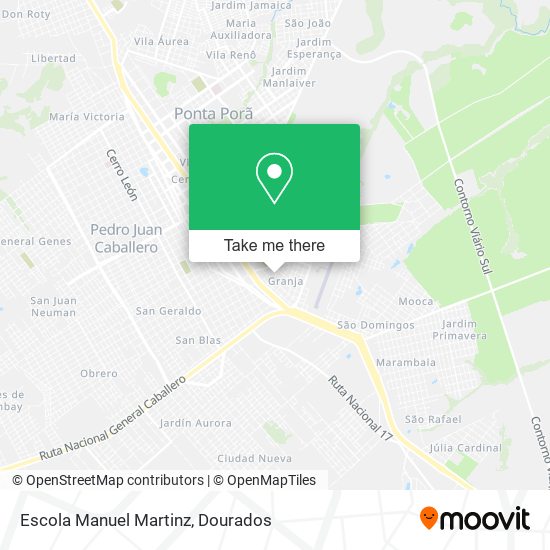 Escola Manuel Martinz map