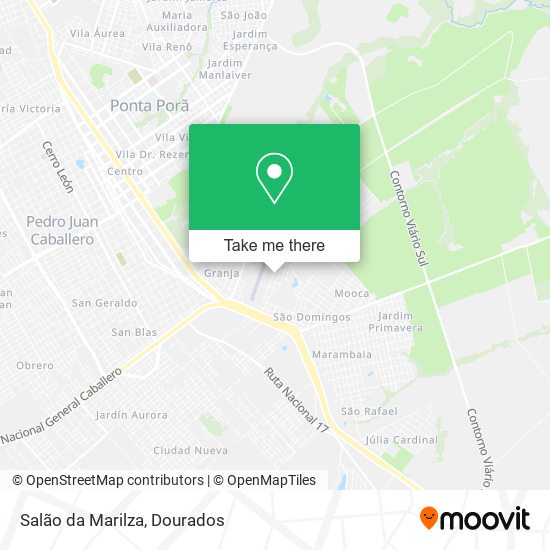 Salão da Marilza map