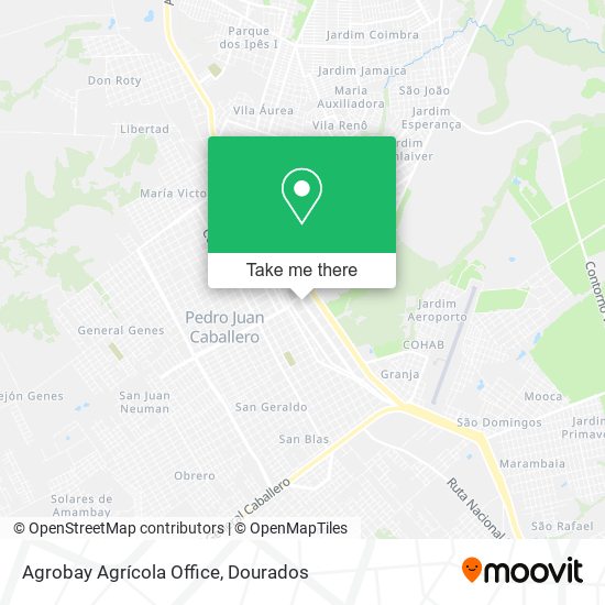 Agrobay Agrícola Office map