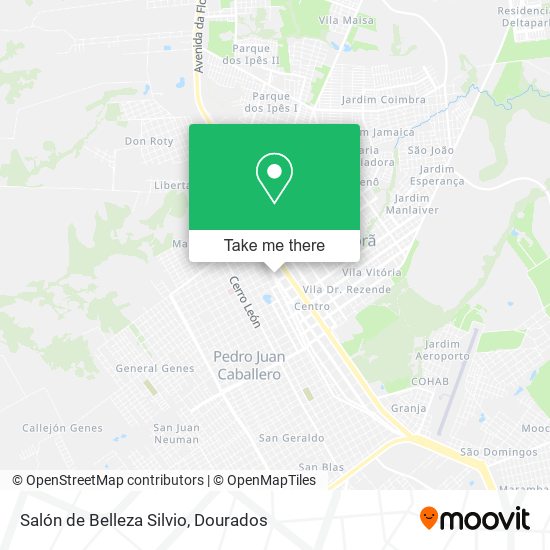 Salón de Belleza Silvio map