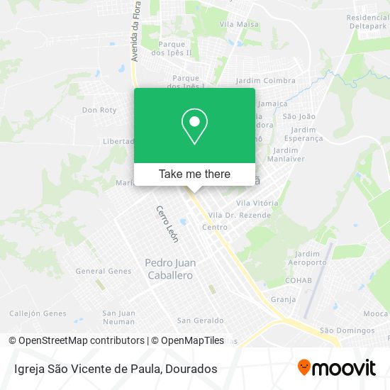 Igreja São Vicente de Paula map