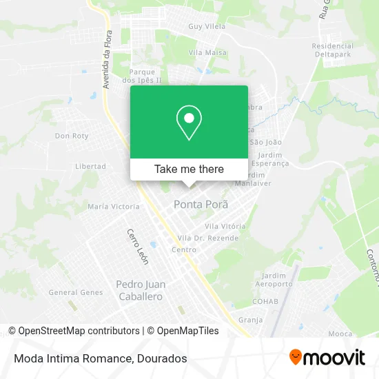 Moda Intima Romance map