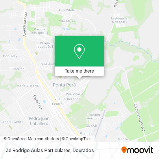 Zé Rodrigo Aulas Particulares map