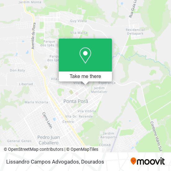 Lissandro Campos Advogados map