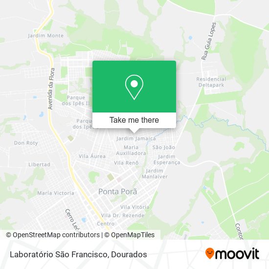 Laboratório São Francisco map