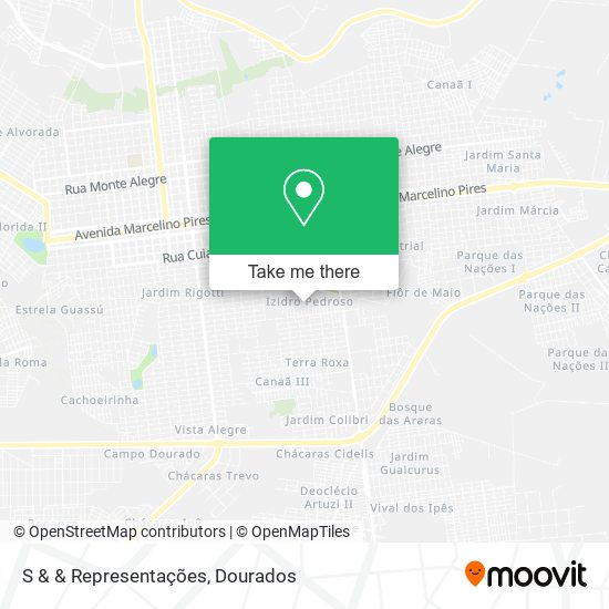 S & & Representações map
