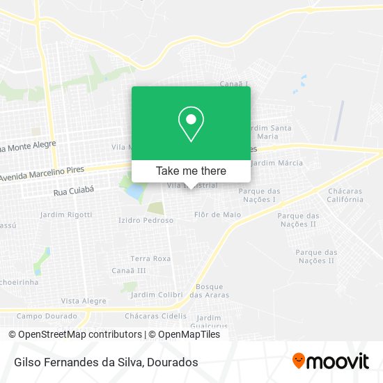 Gilso Fernandes da Silva map