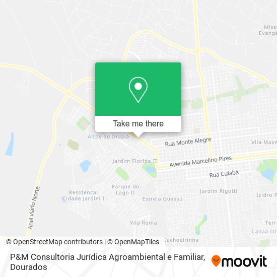 P&M Consultoria Jurídica Agroambiental e Familiar map