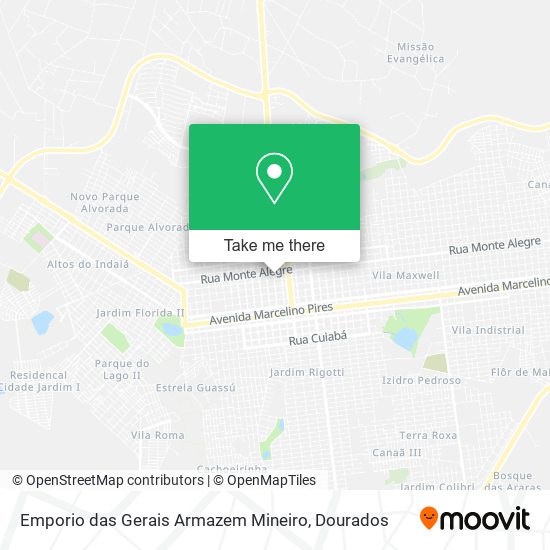 Emporio das Gerais Armazem Mineiro map