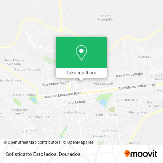 Sofisticatto Estofados map