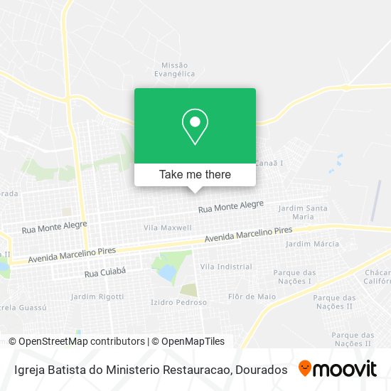 Igreja Batista do Ministerio Restauracao map