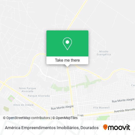 América Empreendimentos Imobiliários map