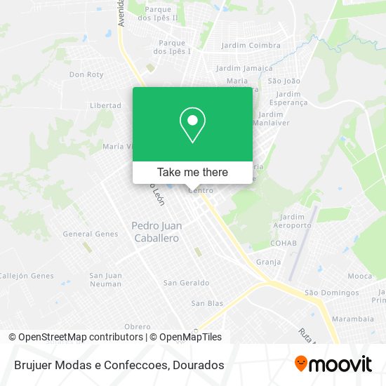 Brujuer Modas e Confeccoes map