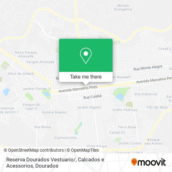 Reserva Dourados Vestuario / , Calcados e Acessorios map