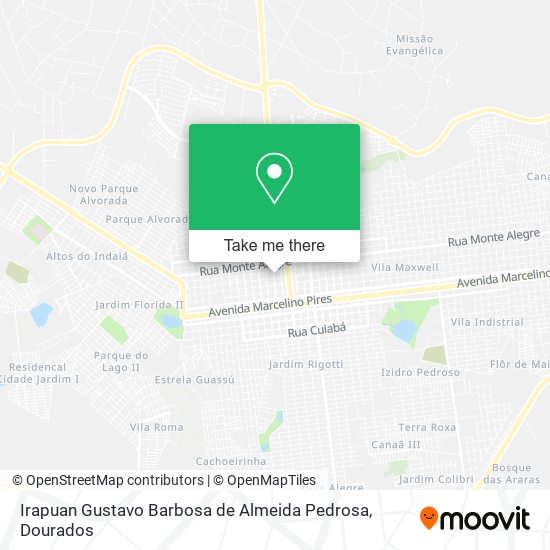 Irapuan Gustavo Barbosa de Almeida Pedrosa map