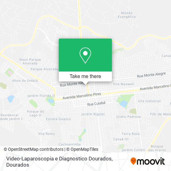 Video-Laparoscopia e Diagnostico Dourados map