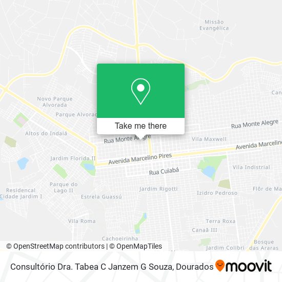 Consultório Dra. Tabea C Janzem G Souza map