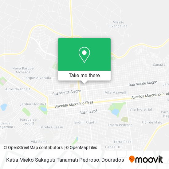Kátia Mieko Sakaguti Tanamati Pedroso map