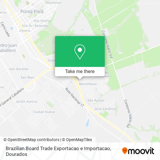 Brazilian Board Trade Exportacao e Importacao map