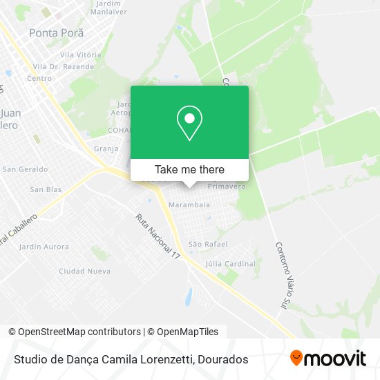 Studio de Dança Camila Lorenzetti map
