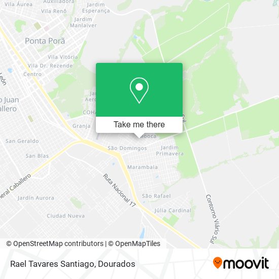 Rael Tavares Santiago map