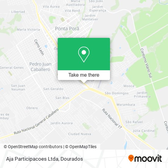 Aja Participacoes Ltda map