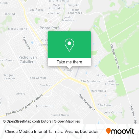 Clinica Medica Infantil Taimara Viviane map