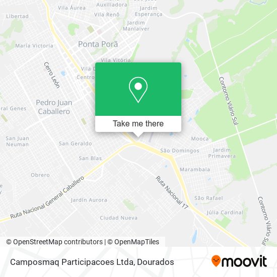 Camposmaq Participacoes Ltda map
