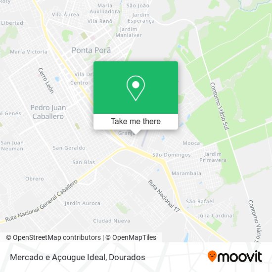 Mercado e Açougue Ideal map