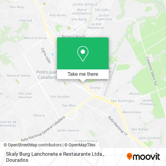 Skaly Burg Lanchonete e Restaurante Ltda. map