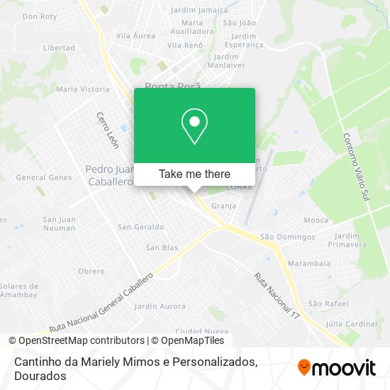 Cantinho da Mariely Mimos e Personalizados map